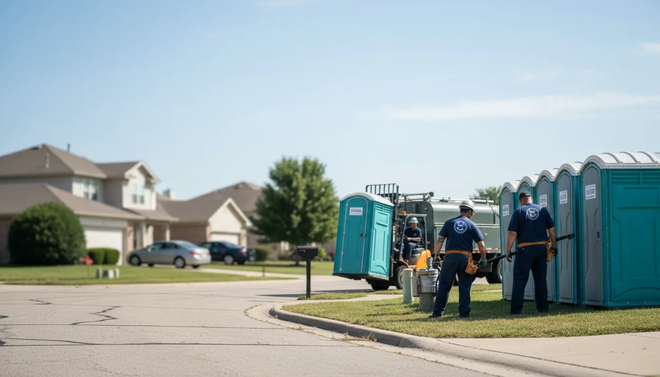 Porta Potty Rental in Iowa Park, TX near me